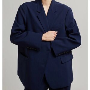 Frankie Shop Bea Blazer Midnight Blue